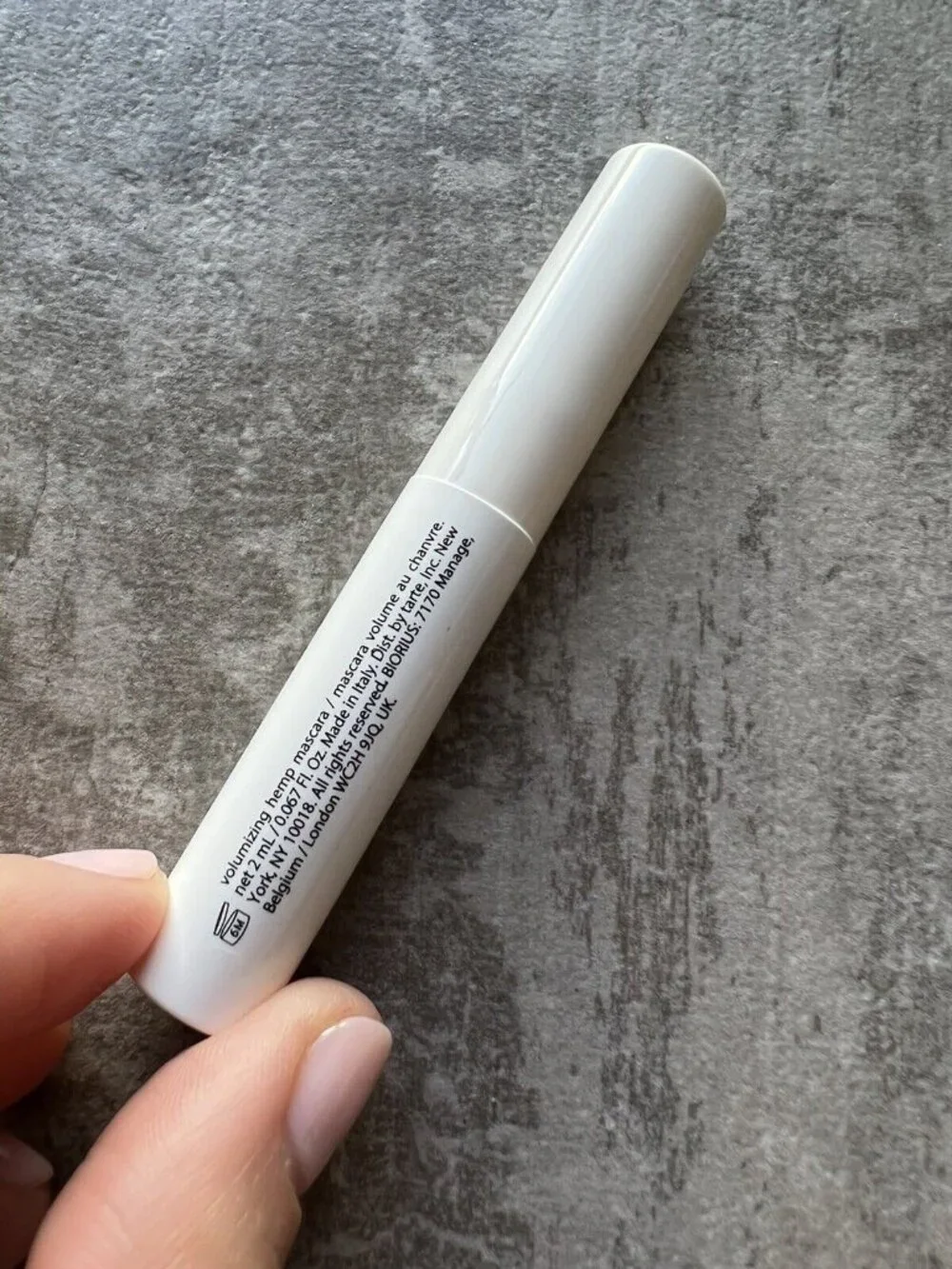 Tarte Sugar Rush Lash Smoothie 2ml/0.067oz NEW Volumizing Hemp Mascara Sample